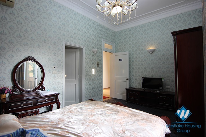 Spacious detached villa to rent in Tay Ho diplomats' compound